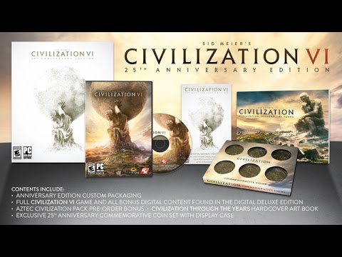 Civilization VI 25th Anniversary Edition | Unboxing 25 aniversario