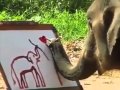 Sub Han Allâh ein Elefant der malt
