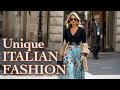 Unique Italian Fashion. How Italians get an Expensive Look. How rich people dress in Milan