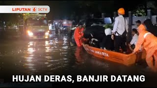 Download lagu Kawasan Pulogadung Terendam Banjir Akibat Hujan Deras | Liputan 6 mp3