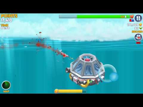 NATASHA THE NARWHAL Gameplay part # 1 (Level 9) - Hungry Shark Evolution