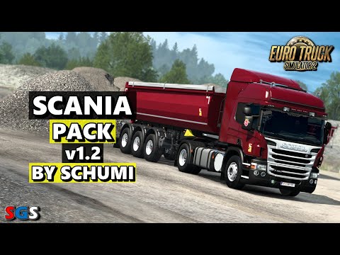 |ETS2 1.47| Scania Pack v1.2 by Schumi [Truck Mod]