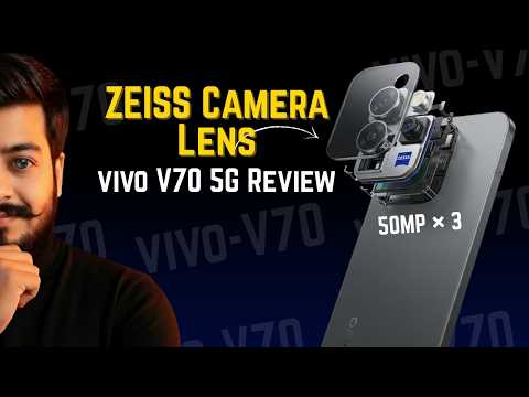 Thumbnail for vivo V70 5G Review — ZEISS Camera Ne Sab Badal Diya! 😱 | Techsion