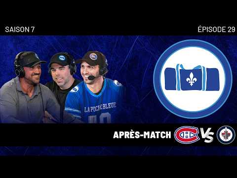 Montembeault se lève ! CH: Victoire contre les Jets | La Poche Bleue | S07É29