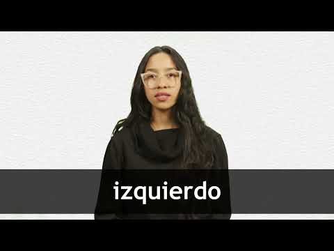 How to pronounce IZQUIERDO in Latin American Spanish