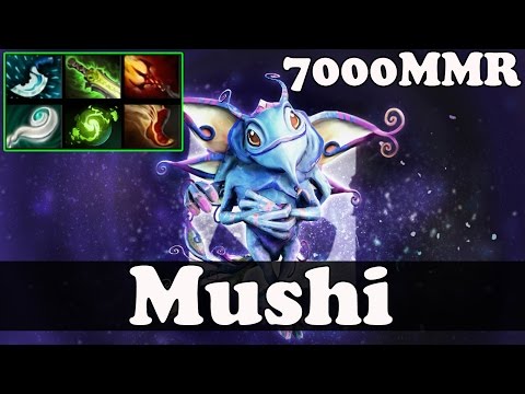 Dota 2 - Mushi 7000 MMR Plays Puck - Ranked Match Gameplay