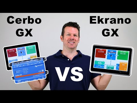 Victron Ekrano GX vs Cerbo GX (which is best for vans & RV's?)