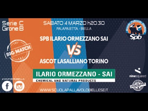 Serie C - Girone B - SPB Ilario Ormezzano Sai VS Ascot Lassaliano Torino