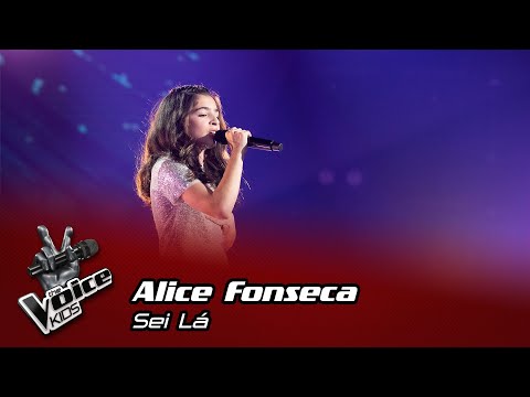 Alice Fonseca - "Sei Lá" | Blind Audition | The Voice Kids