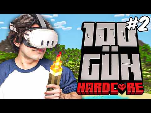 Minecraft VR HARDCORE’DA 100 Gün | 2.Bölüm - iplusd VR