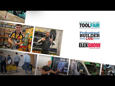 Toolfair, ProBuilderLive, and ElexShow Sneak Peek Trailer 2021