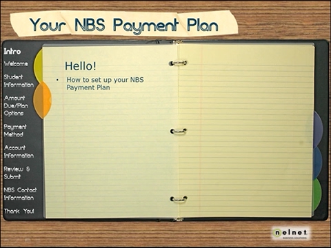 Your NBS Payment Plan SD