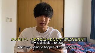 Shima sensei's remark for the graduation ceremony