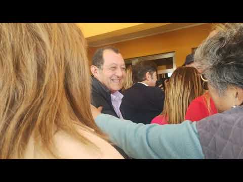 CONFERENCIA PRENSA GOBERNADOR AXEL KICILLOF EN B JUAREZ, JUNTO AL INTENDENTE JULIO MARINI.