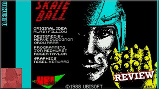 Skateball - on the ZX Spectrum 48K !! with Commentary