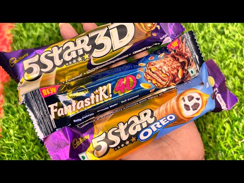 5Star oreo & Fantastik4D & 5Star 3D / lots off chocolate  unboxing #chocolate #unboxing #satisfying
