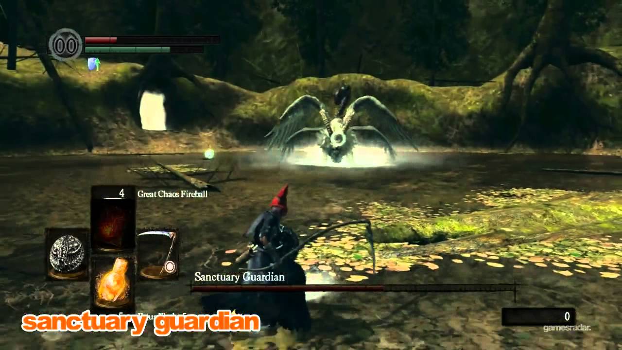 Dark Souls boss - sanctuary guardian - YouTube
