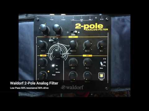 Waldorf 2 Pole Analog Filter vs  Logic X Auto Filter