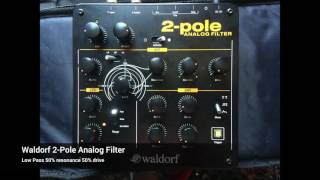 Video thumbnail for Waldorf 2 Pole Analog Filter vs  Logic X Auto Filter by The Home Studio Doctor