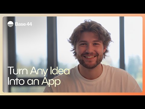 Turn any idea into an app with Base44