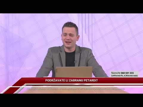 TV REPLIKA 22.12.2020. - PODRŽAVATE LI ZABRANU PETARDI?