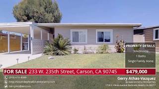 Carson Home for Sale