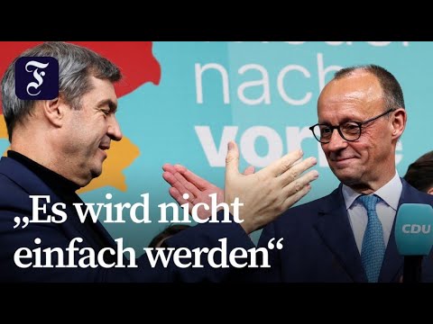 Video Thumbnail: Friedrich Merz feiert Wahlsieg und erhebt Kanzleranspruch