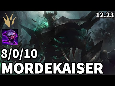 Mordekaiser Jungle vs Zac - EUW Master | Patch 12.23