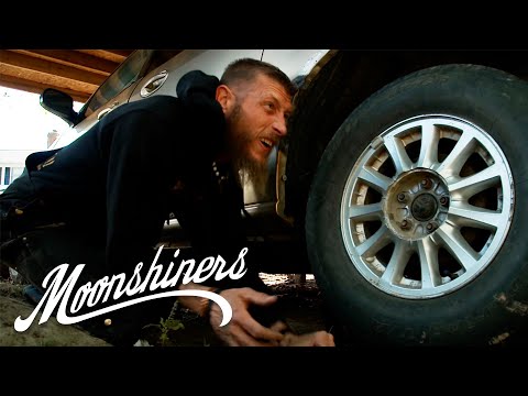 Josh Takes Hauling Moonshine to the Next Level | Moonshiners | Discovery