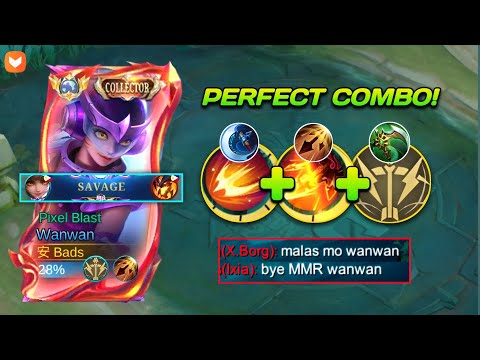 THIS NEW PERFECT SKILL COMBO MAKE WANWAN IMBALANCED!! (auto savage)