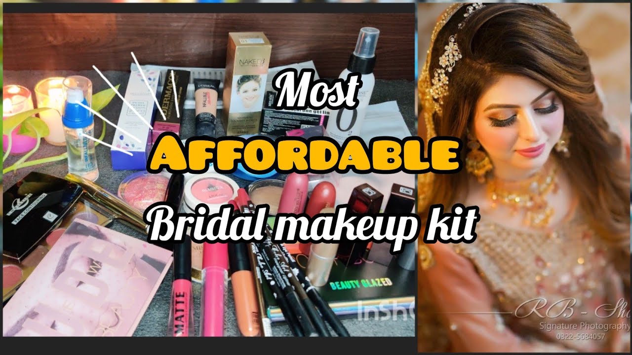 #affordable bridal makeup kit | Bride to be must haves 🌺