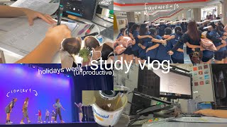 holiday study vlog I 😐🐸: an unproductive week of my life