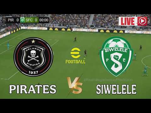 🎮 Orlando Pirates vs Siwelele | Betway Premiership 2026 | Today's Match Simulation PES2021 