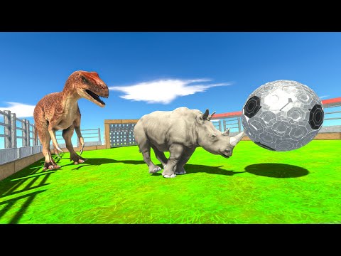 1v1 Soccer | Carnivores vs Mammals - Animal Revolt Battle Simulator