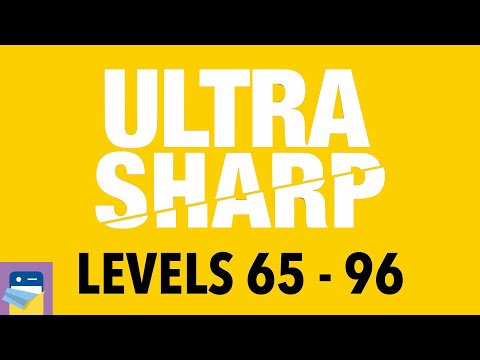 Ultra Sharp: Levels 65 - 96 Walkthrough Guide & Solutions & iOS/Android Gameplay (by 1Button SARL) - YouTube
