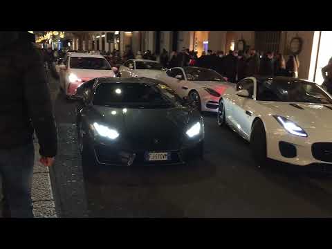 lamborghini huracan and jaguar f-type