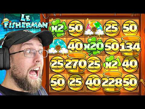 INSANE SESSION ON THE 'NEW' LE FISHERMAN! (THE MOST VOLATILE LE SLOT YET!)