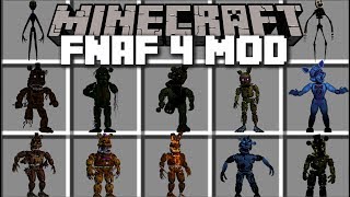 Minecraft FNAF 4 MOD / FIGHT AND SURVIVE THE NIGHT