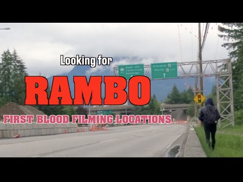 Looking For Rambo | First Blood (1982) Filming Locations. Hope, British Columbia, Canada.