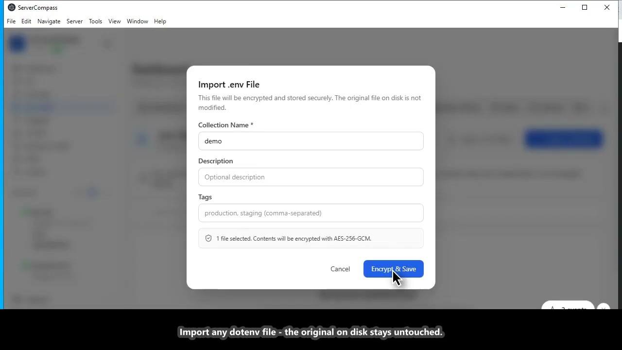 .env Vault: Encrypted Secrets Management for Servers