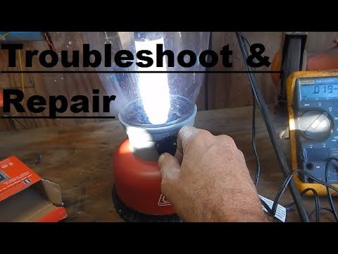 Coleman Lantern Rechargeable Not working