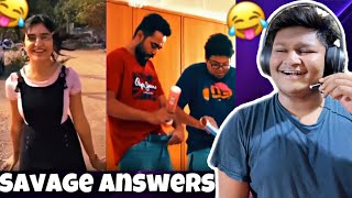 SAVAGE ANSWES BY INDIAN 😂 | MEME REVIEW