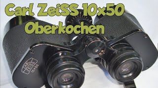 Carl Zeiss Oberkochen 10x50 binoculars repair cleaning inspection binoculars