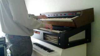 Video thumbnail for Vako Orchestron Model C and Arp Solina String Ensemble - Watcher Of The Skies Intro by Dieter Vanmarcke