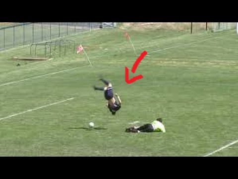 Increíble Gol Con Acrobacia