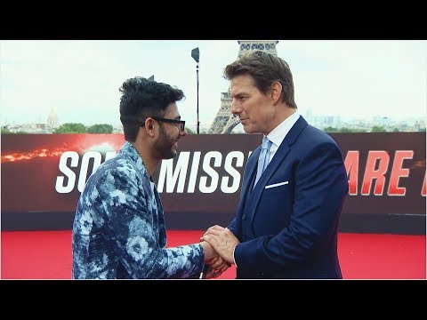 INDIAN KID MEETS TOM CRUISE