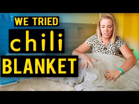 We Tried A ChiliBLANKET -  Cooling Weighted Blanket!?!
