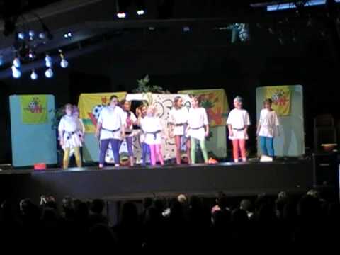 Car Wash, van Christina Aquilera Feat, uitgevoerd door meiden voetbal team Van Nispen D3M, De Zilk.