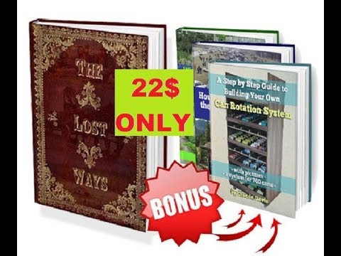 The Lost Ways ReView - THE BEST SURVIVAL BOOKS (2019)