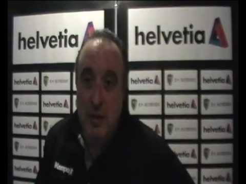 Alberto Suárez, entrenador Juanfersa Gijón (BM ALCOBENDAS 30 - JUANFERSA GIJÓN 30)